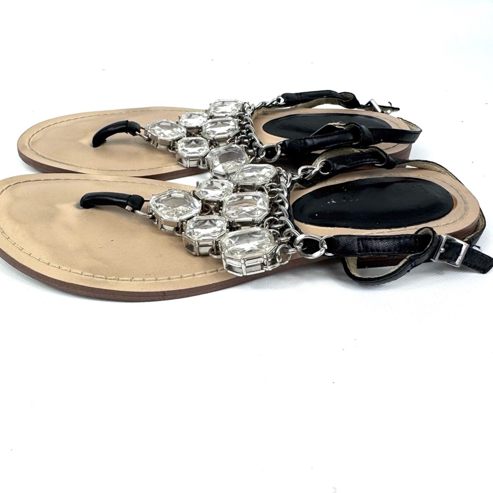 Bcbgeneration Flat Sandal W Large Rhinestones On … - image 3